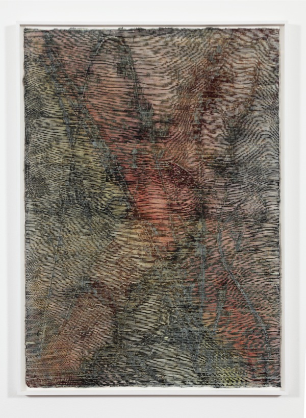 Garth Weiser,   Drawing #42,   2013,   oil on paper,   106 x 76 cm,   Courtesy Noma Mangione,   Torino