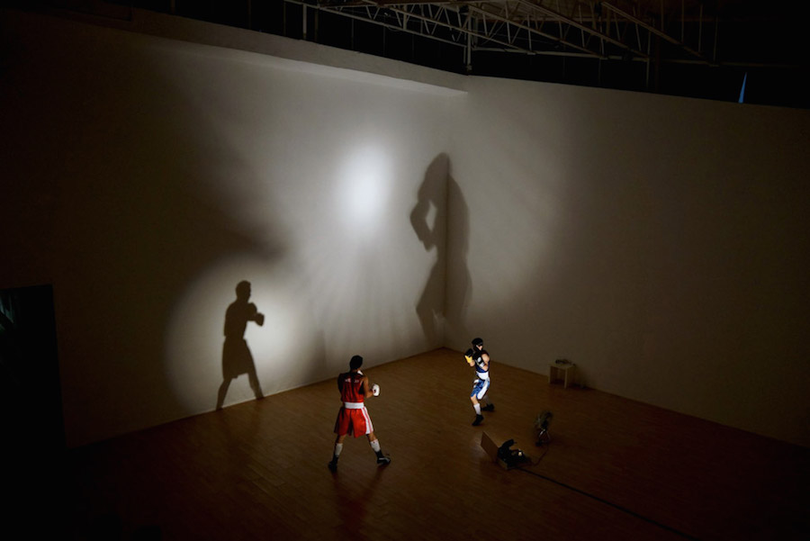 The Battle of the shadows. Wilfredo Prieto