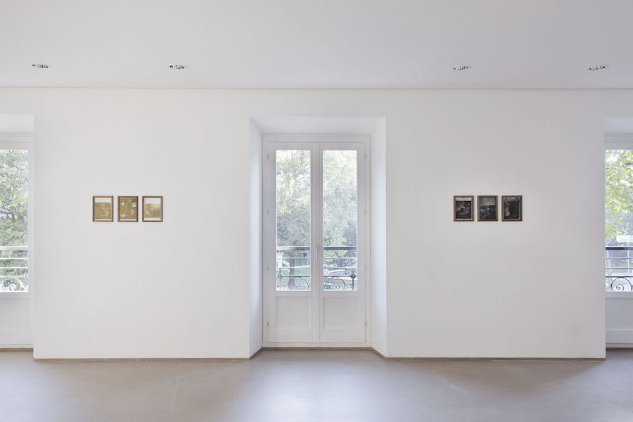 Carlo Guaita,   Urania,   2015,   exhibition view at RITA URSO,   Milan - Photo by Maxime Galati-Fourcade