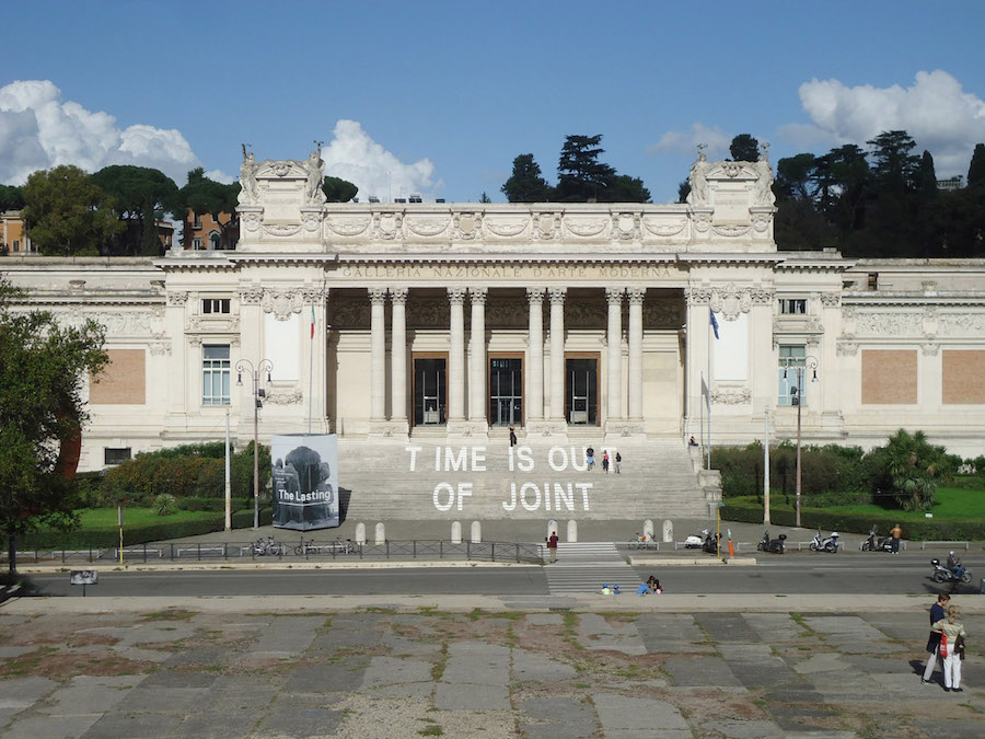 Time is out of joint,   exhibition view at Galleria Nazionale,   Roma,   2016