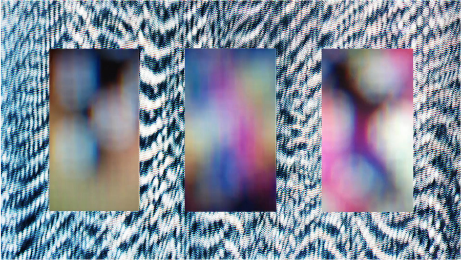 Gabriel Esteban Molina, Flow (still), single channel video installation projected onto printed banner -  Courtesy Yamamoto Keiko Rochaix Gallery, London