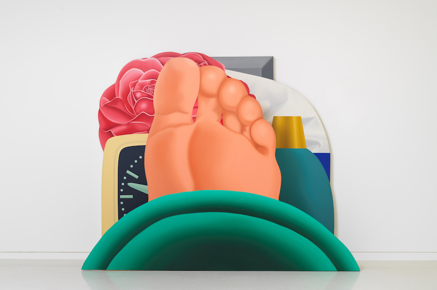 Tom Wesselmann,  Bedroom Painting #24, 1970, oil on shaped canvases, 190,5x236,9x63,5 cm -  Photo NMNM / Jeffrey Sturges, 2018 © The Estate of Tom Weeslmann / Licensed by VAGA, New York    