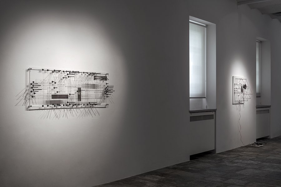 Roberto Pugliese, Concerto per Architettura  - Installation view - Fondazione Pomodoro, Milano - Foto da Carlos Tettamanzi