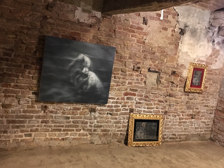 NewFaustianWorld. A book, a movie, an exhibition, installation view, Beatrice Burati Anderson Art Space & Gallery - NewFaustianWorld - Courtesy  Beatrice Burati Anderson Art Space & Gallery