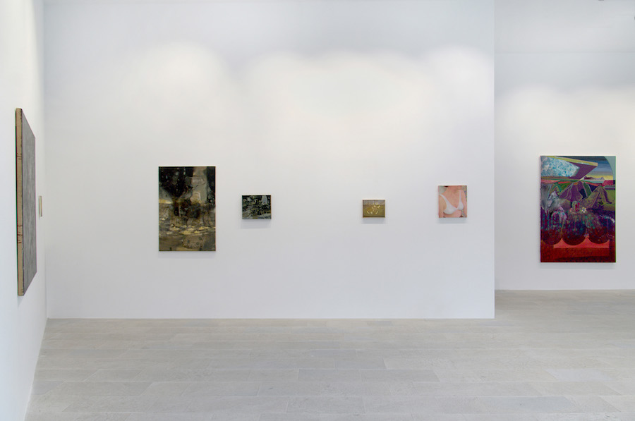 Senza tema, group show, installation view, Galleria Massimodeluca, ph. C. Bettio, Vulcano 