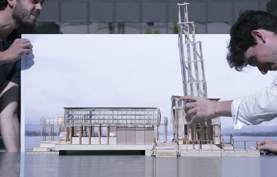 Concept Visualization “Pavillon of Reflections“ Copyright: ETH Studio Emerson