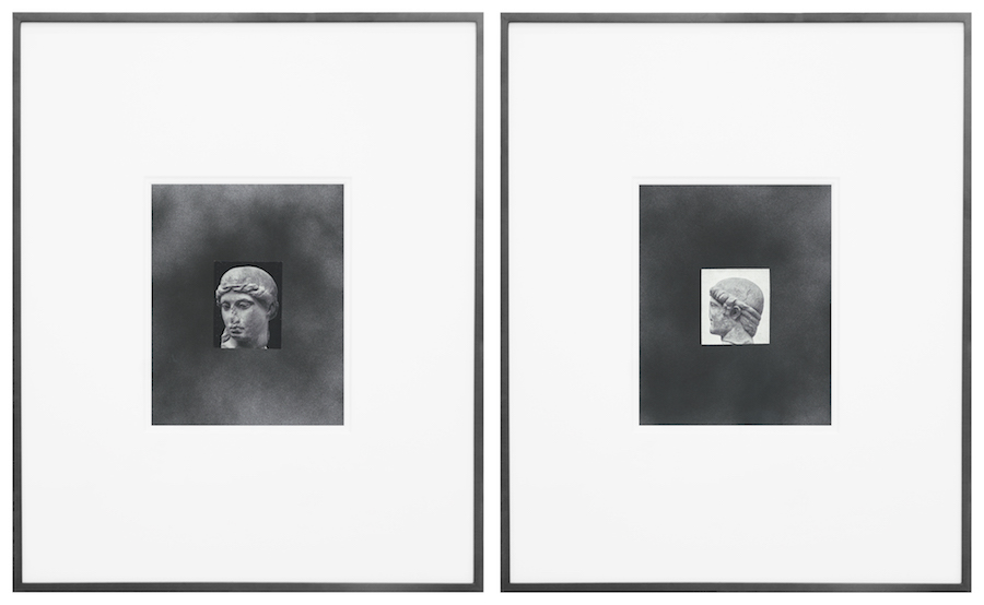 Davide Allieri,   Beautiful People #1 #2,   2015,   collage,   fotografia,   pigmento nero su carta,   60x40 cm