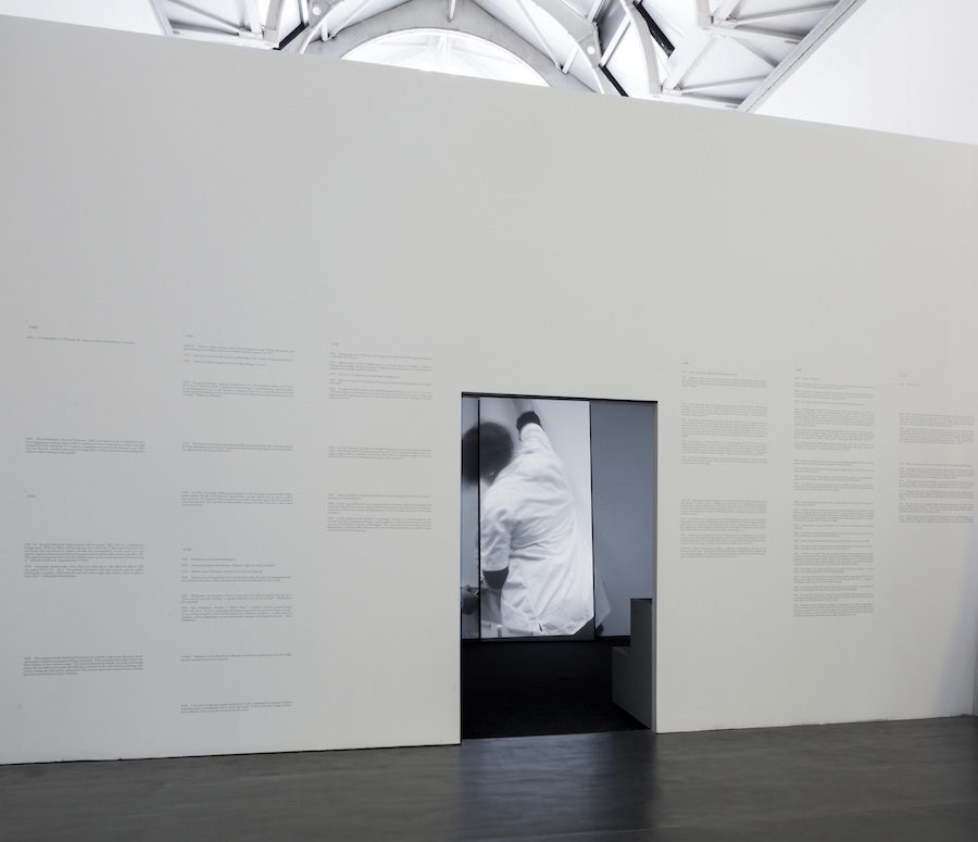 Hito Steyerl, Adorno's Grey, 2012 - Foto Renato-Ghiazza - COLORI,  Castello di Rivoli, Museo di Arte Contemporanea