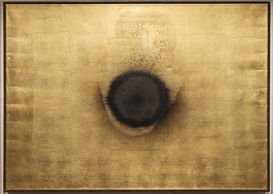 Otto Piene, Il sole d'oro, 1963, Collezione privata