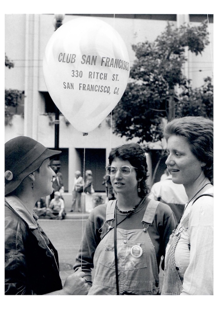 Gay Parade San Francisco  1981 First published in the German feminist Magazine EMMA May 1981, No. 5 Courtesy of the Estate of Vera Isler and Balzer Projects
