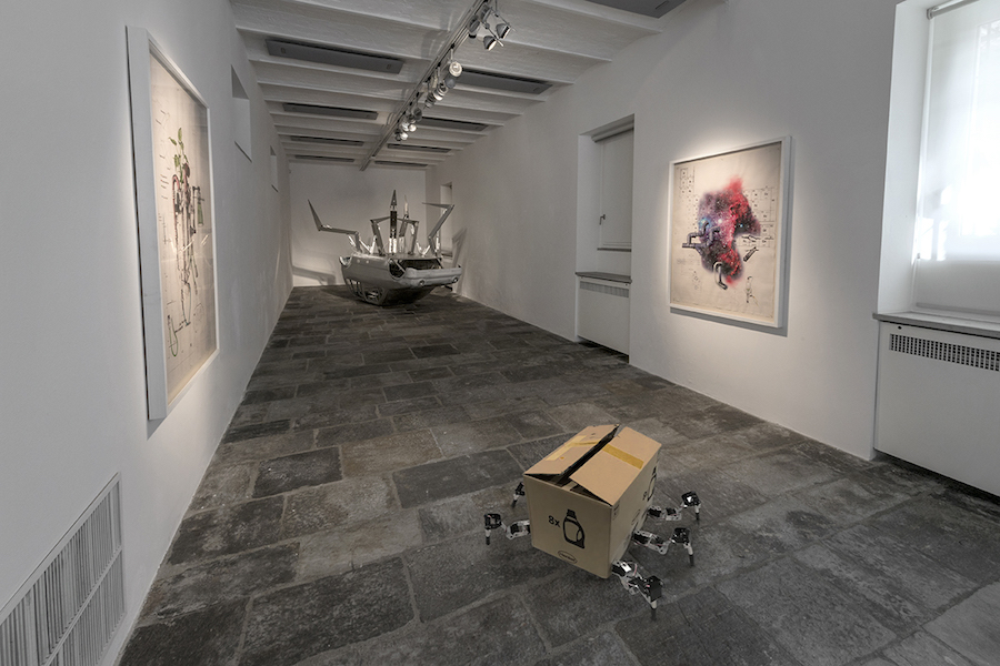 Donato Piccolo - Imprévisible - Installation view at Fondazione Pomodoro, Milano 2018