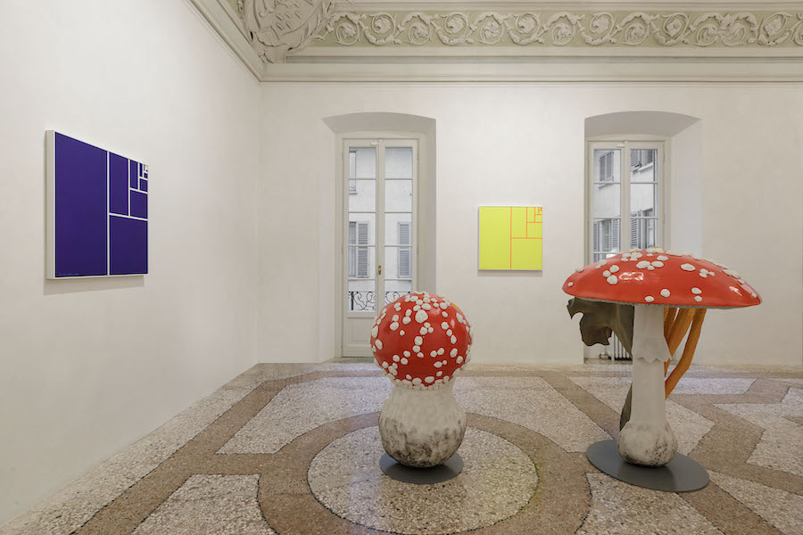 Carsten Höller - Mushroom Mathematics - Installation views Massimo De Carlo, Milan-Belgioioso, 2018 - Photo by Roberto Marossi - Courtesy Massimo De Carlo, Milan/London/Hong Kong