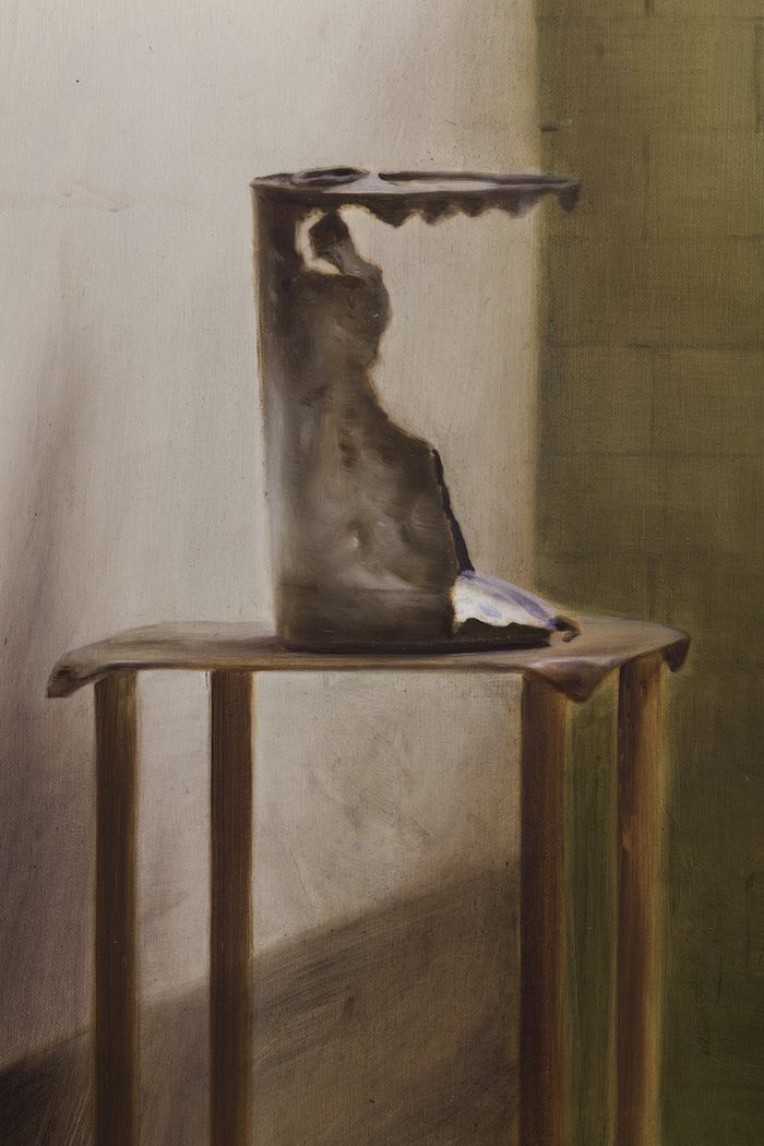 Manuele Cerutti - Motus naturalis, 2017-18, olio su lino, 240 x 325 cm (detail)